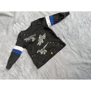 OshKosh Bgosh Baby Dinosaur Constellation Long Sleeve Shirt 6-9M